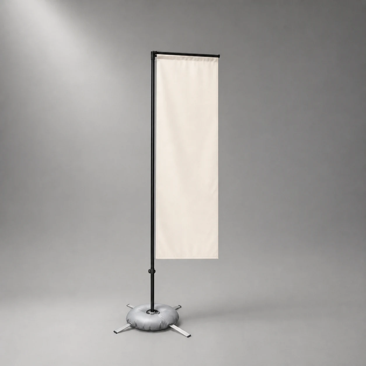 Aluminum Square Banner Pole — product view 1