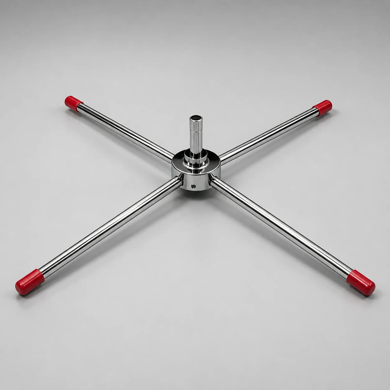 Rotating Chrome Cross Base — product view 1
