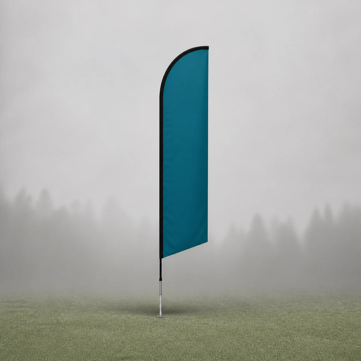 Custom Feather Beach Flag — product view 1